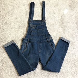 FREE PEOPLE Overalls Size 25 Denim Cuffed